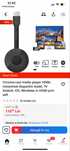 Google Chromecast Hdmi Mirrorscreen Streaming