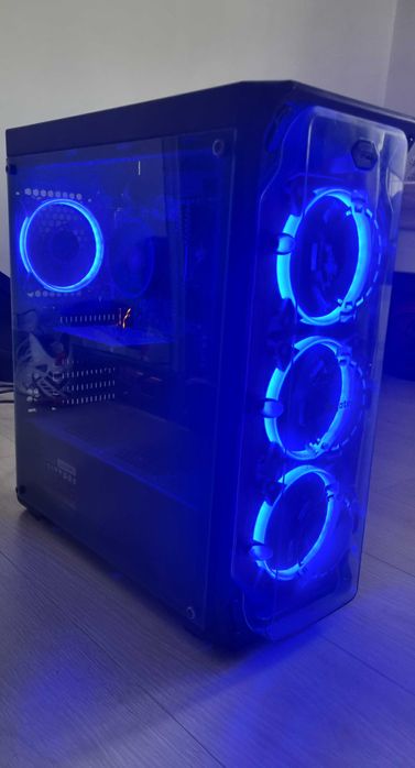 Calculator cu rgb albastru