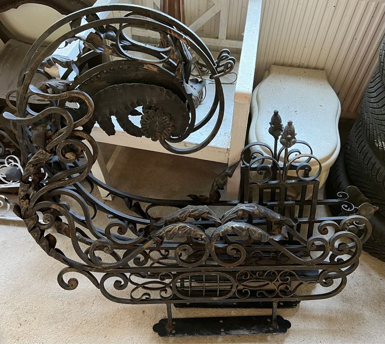 Felinar Fier Forjat *** vintage / antic / vechi / retro ***