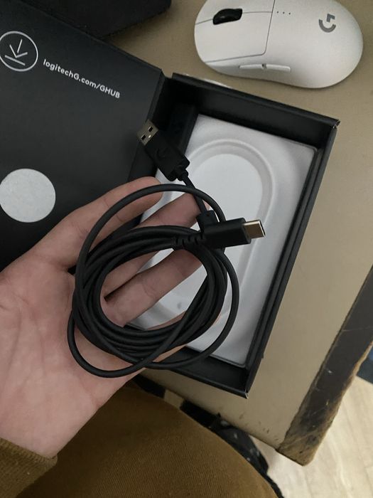 Vand Mouse gaming Logitech Pro 2 Lightspeed, Wireless, Alb