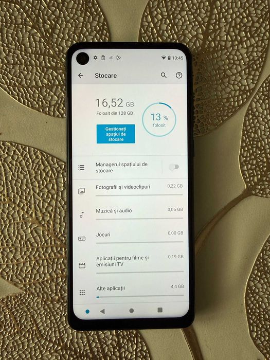 Telefon mobil Motorola Moto One Action, Dual SIM, 128, 4GB, Denim Blue