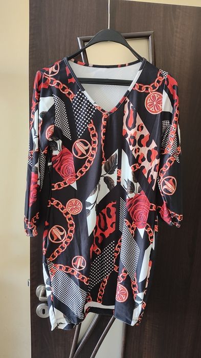 Дамска цветна рокля