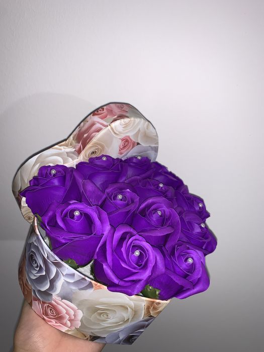 Cutii/cutiuțe cu trandafiri de sapun deosebiti / Cadouri superbe