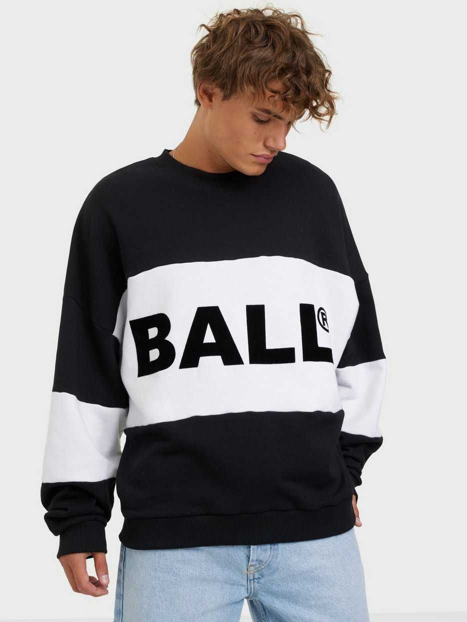 НОВ BALL Summer Ball Flock Crew Neck Sweater ОРИГИНАЛЕН суичър/блуза