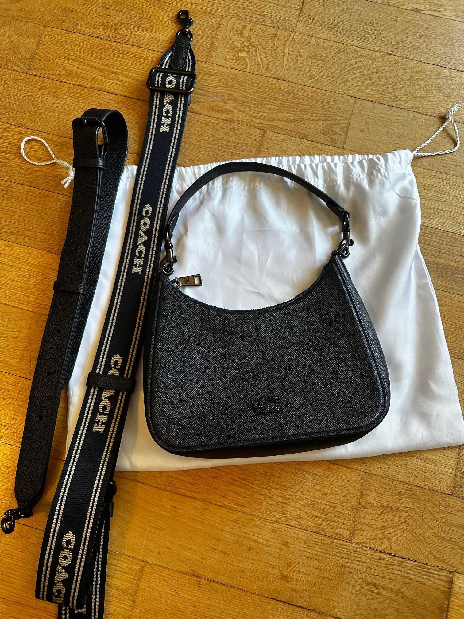 Кожена чанта Teri Hobo Coach