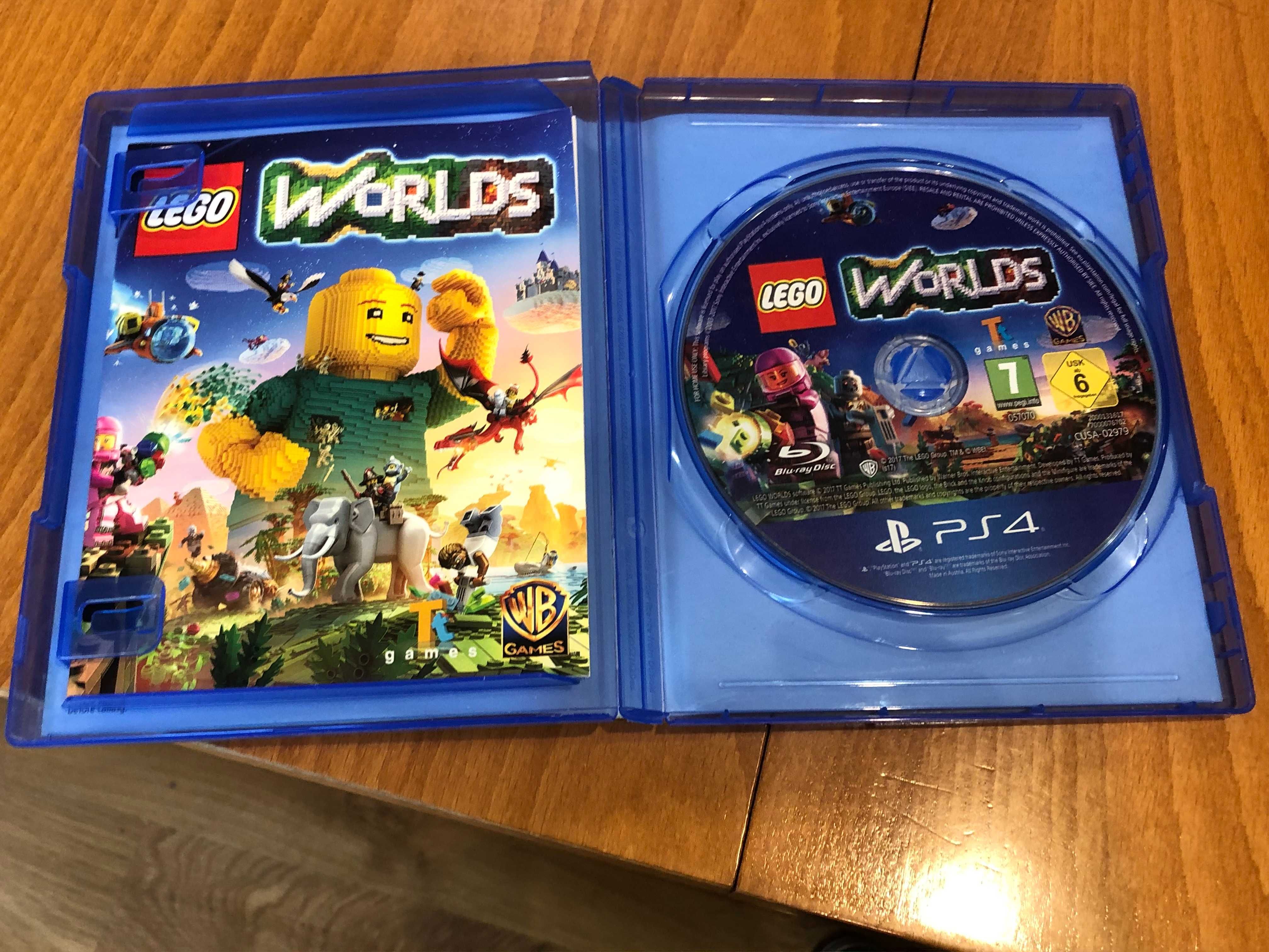 Игра   PS4 lego worlds