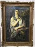 Tablou in ulei pe panza cu rama - Maria Magdalena