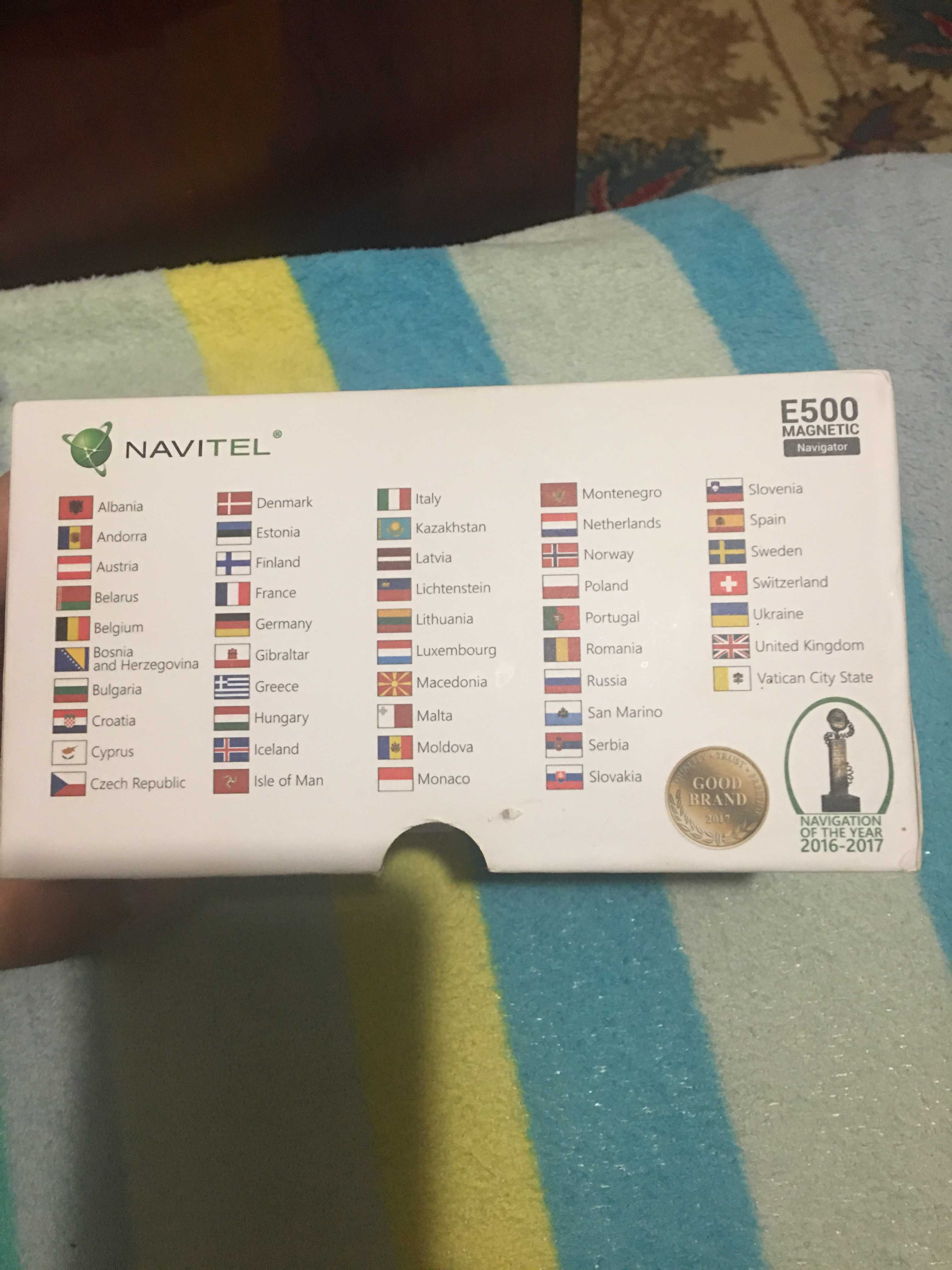 Navitel E500 magnetic, Full EU, Lifetime map update