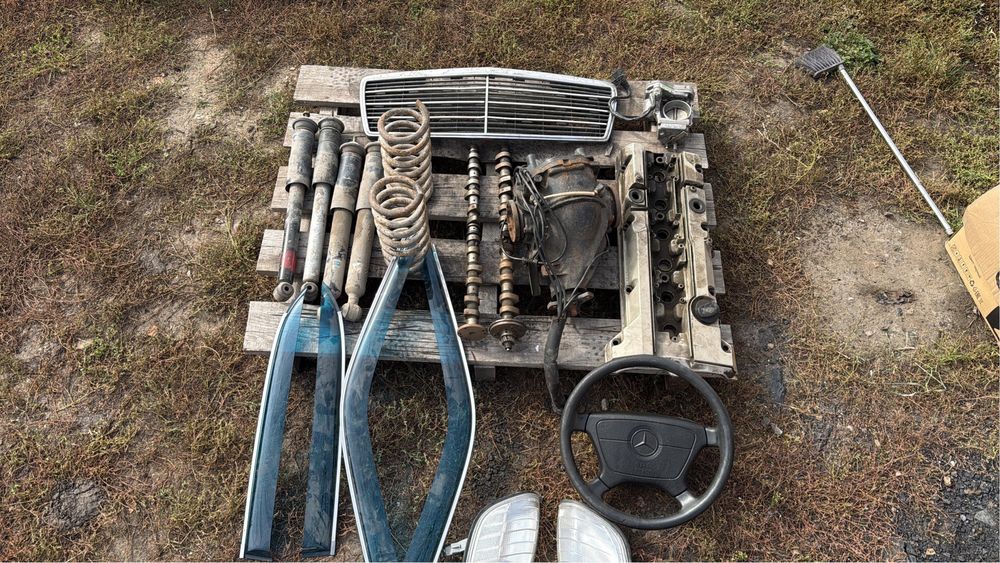 Продам запчасти на мерседес w140 3.2 цена 100тыс за все