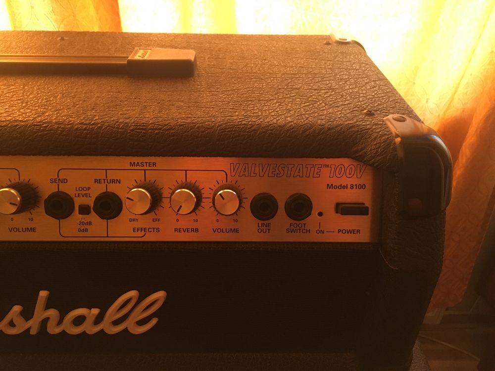 Amplificator Chitara Head Marshall Valvestate 100v model 8100