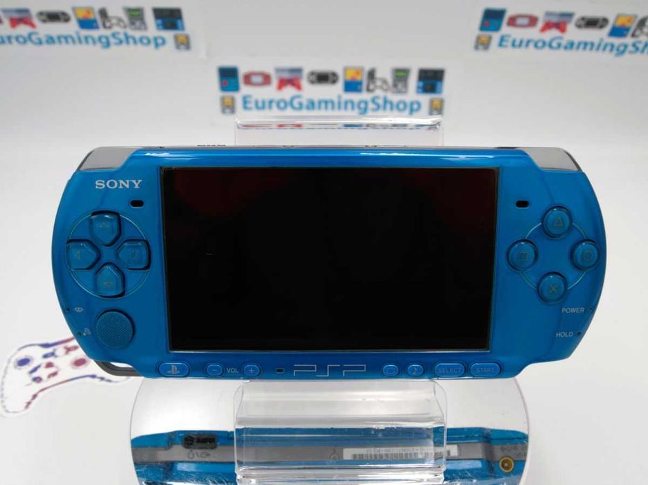 Sony PSP 3000 Blue/CFW 6.60/64GB/50Jocuri, imp. Jap [JP16PSP3-06]