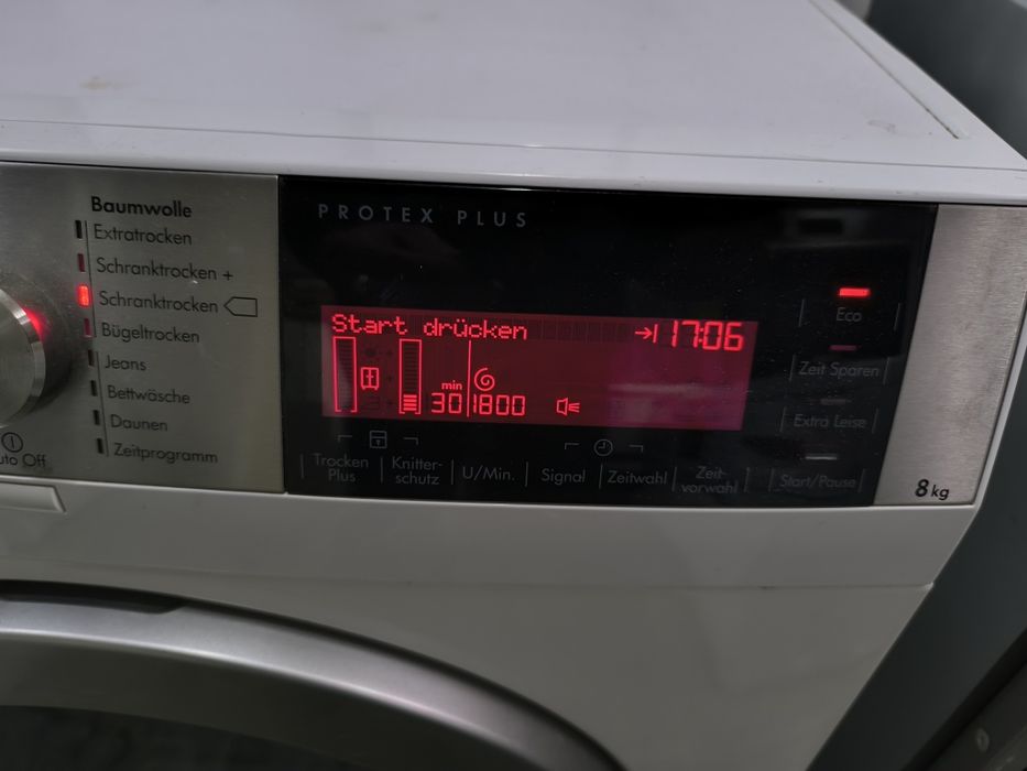 Сешилня AEG T97689IH3 - 8кг. термопомпа А+++