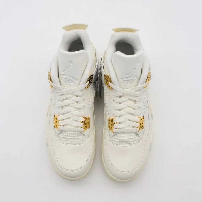 #BLACK FRIDAY#  Air Jordan 4 Metalic Gold Nike Adidasi Unisex