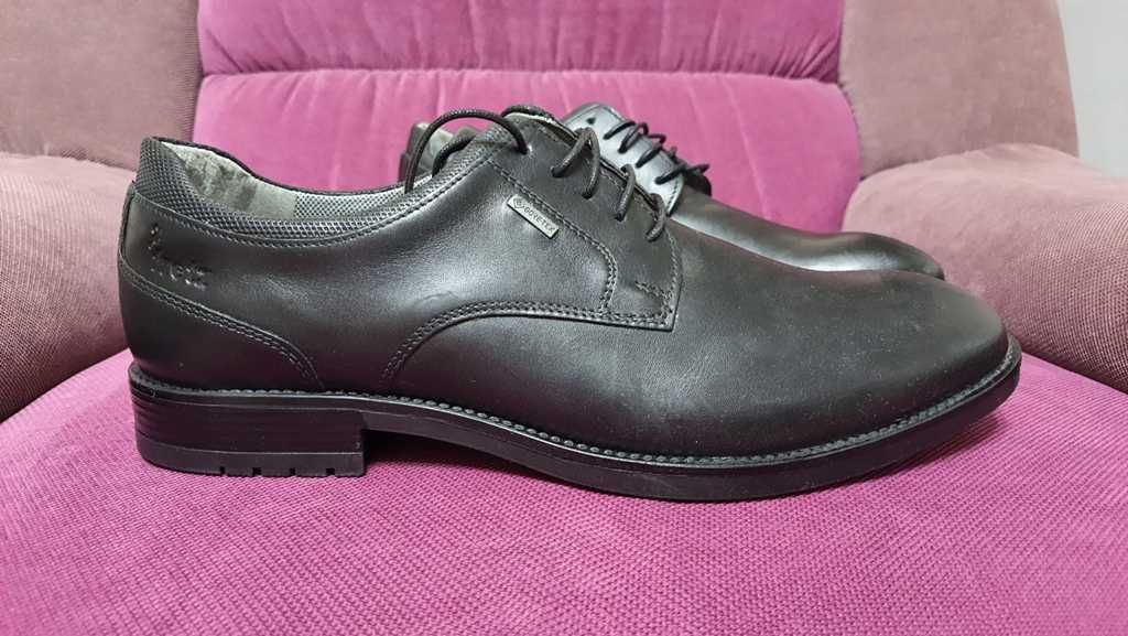 Pantofi eleganti piele naturala FRETZ Goretx made in Elvetia marimea46