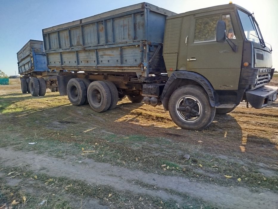 КамАЗ с прицепом
