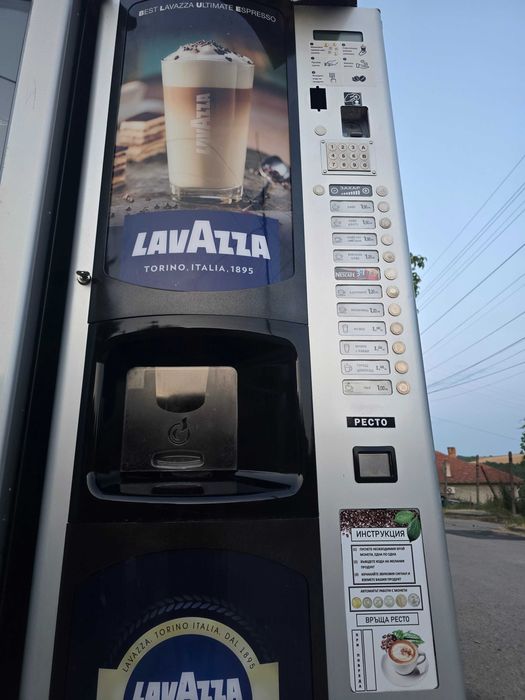 Vending-Кафе автомати-Вендинг-Кафе машини работещи на евро