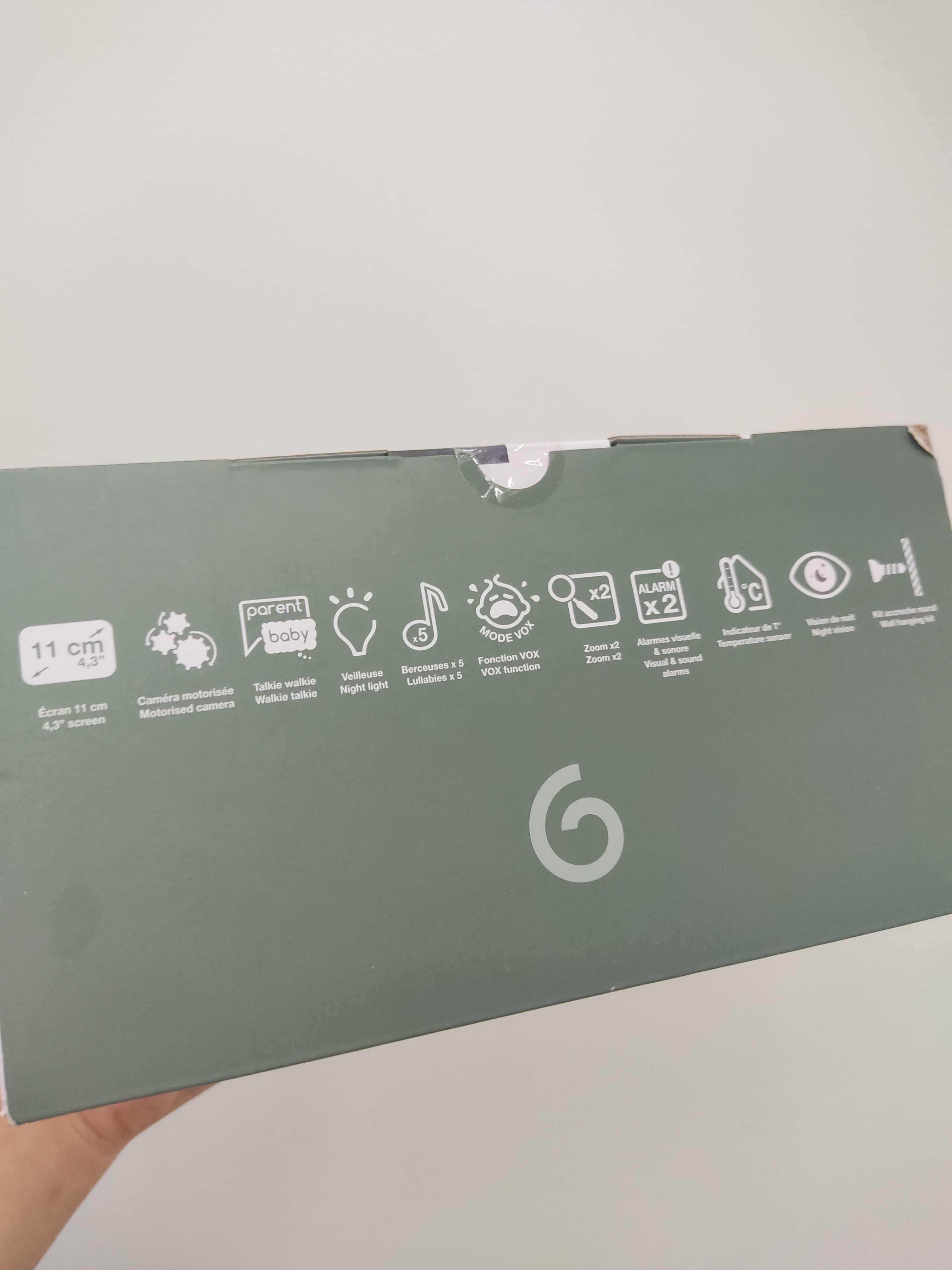 Sistem monitorizare cu camera Babymoov, 7culori, 2xUSB, 360 A°, Sigila