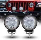 27W LED Диоден халоген с 9 диода - 12/24V