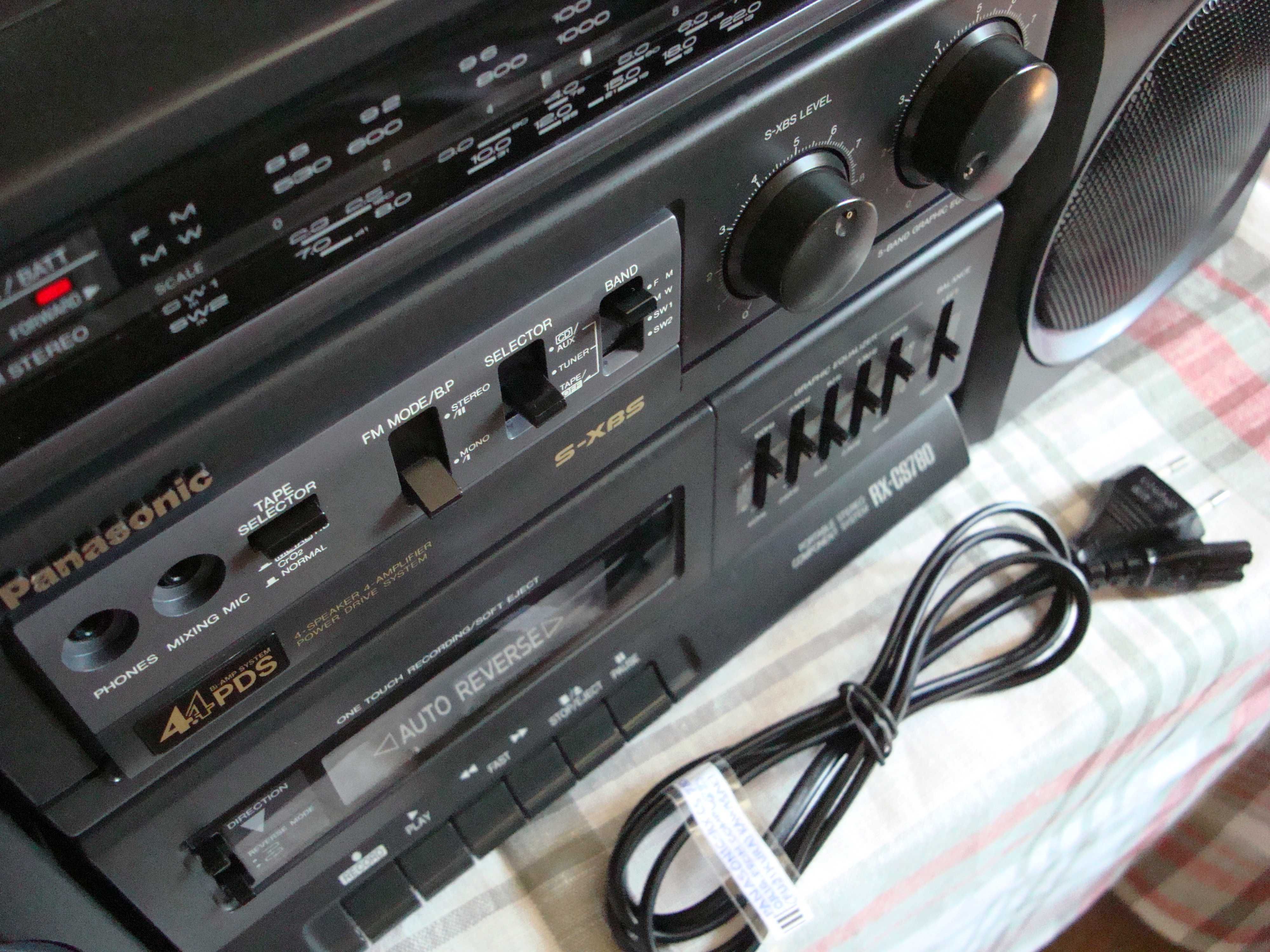 Panasonic RX-CS 780. Редкий. 1993 года.  Made in Singapore
