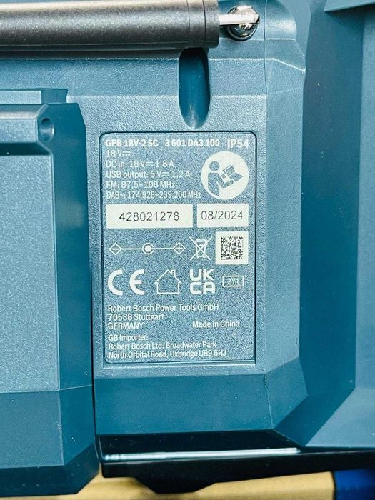 Radio de șantier Bosch Professional 18V GPB 18V-2 C