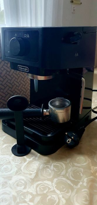 Esspresor manual De'Longhi Stilosa EC 235.BK, 1100W, 15 bari, negru