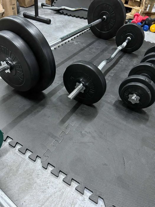 Set de fitness 100 kg - 30/31 mm
