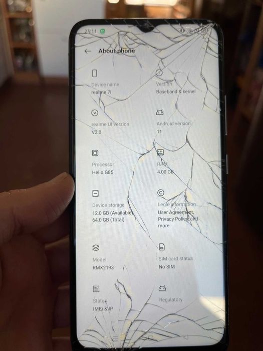 Продавам телефон realme 7i