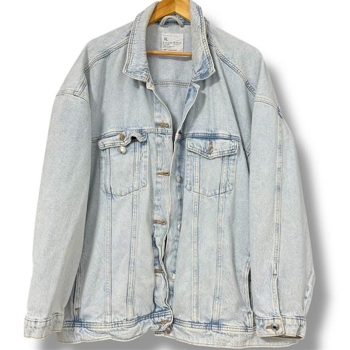 Oversized дънково яке