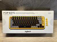 Logitech POP Keys Безжична механична клавиатура с гаранция