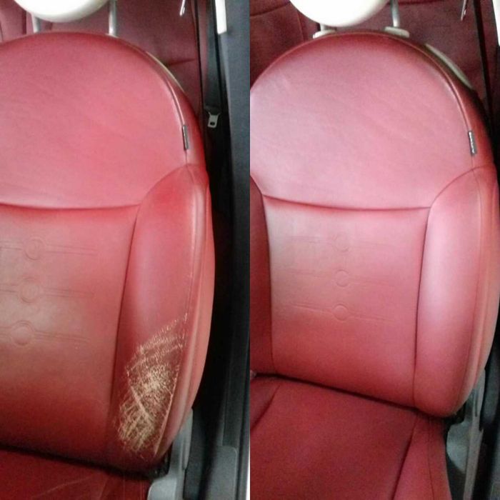 Vopsim piele scaun, bancheta, volan, cotiera, usii