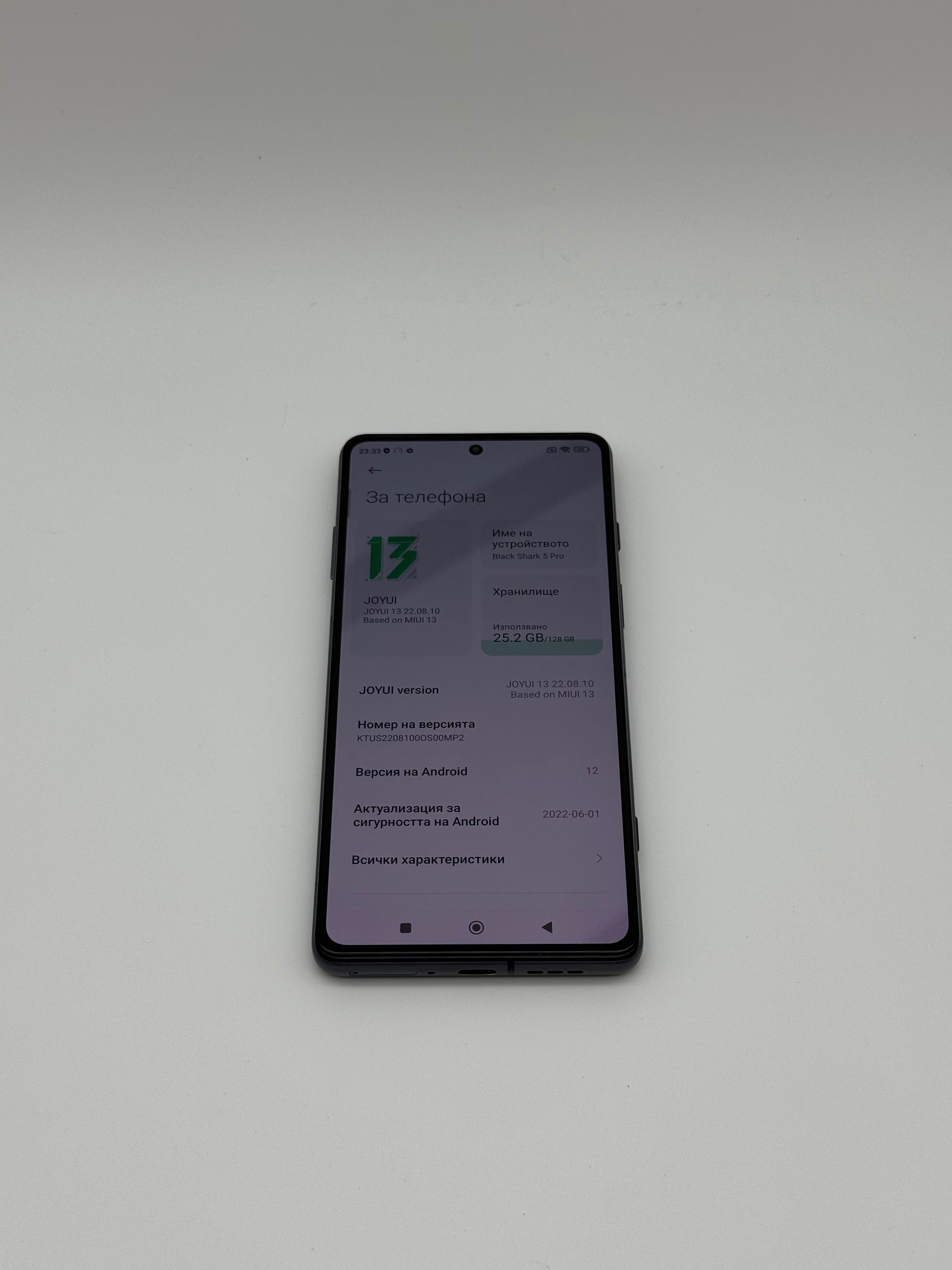 Xiaomi Black Shark 5 Pro Stellar Black 128 Gb