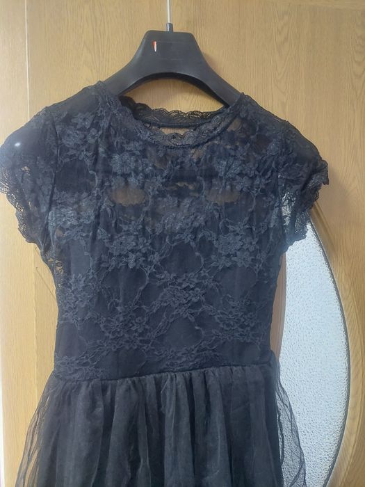 Дамска рокля с тюл