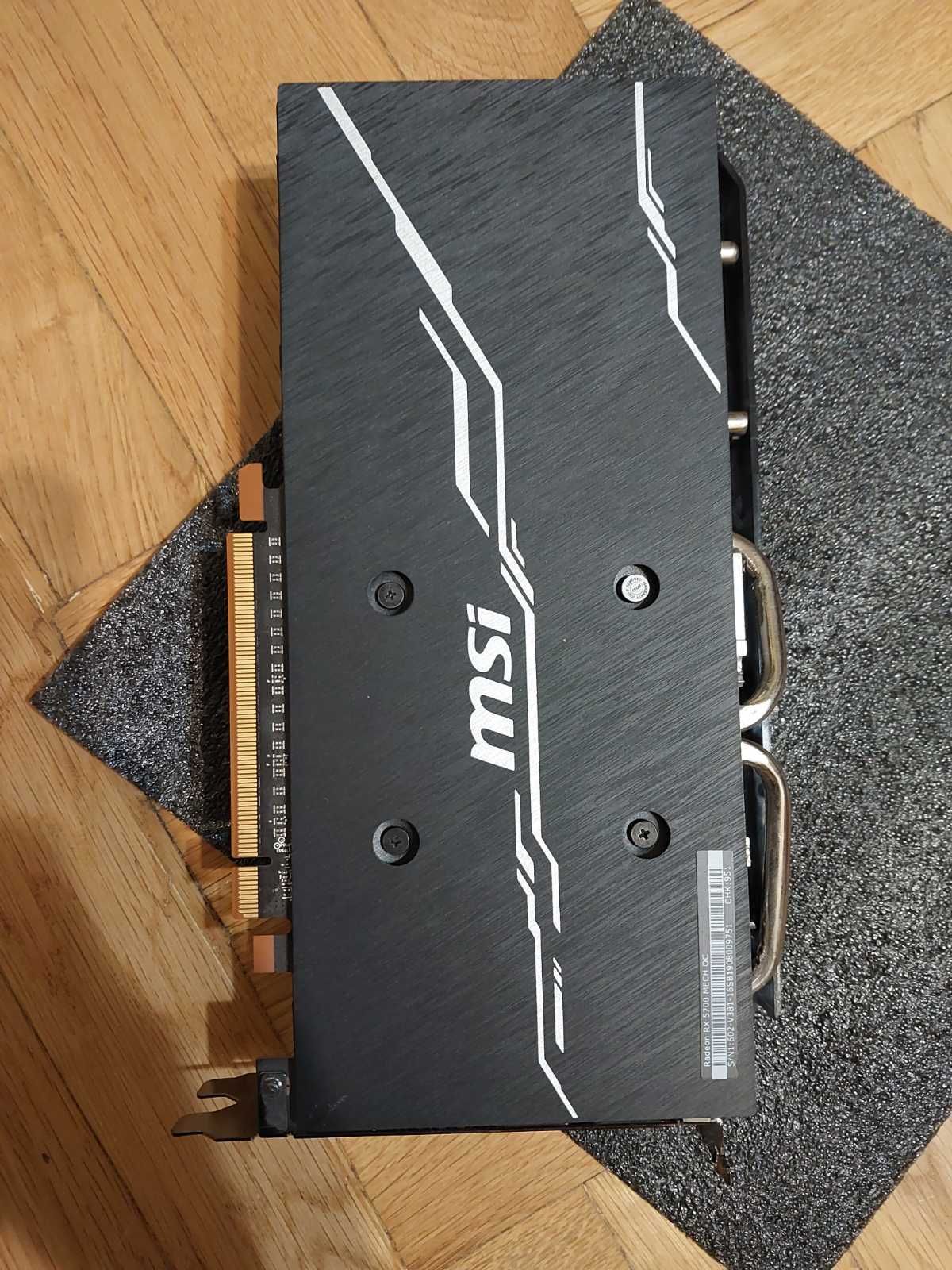Power Color RX 5700 MSI RX 5700 Mech OC 8GB