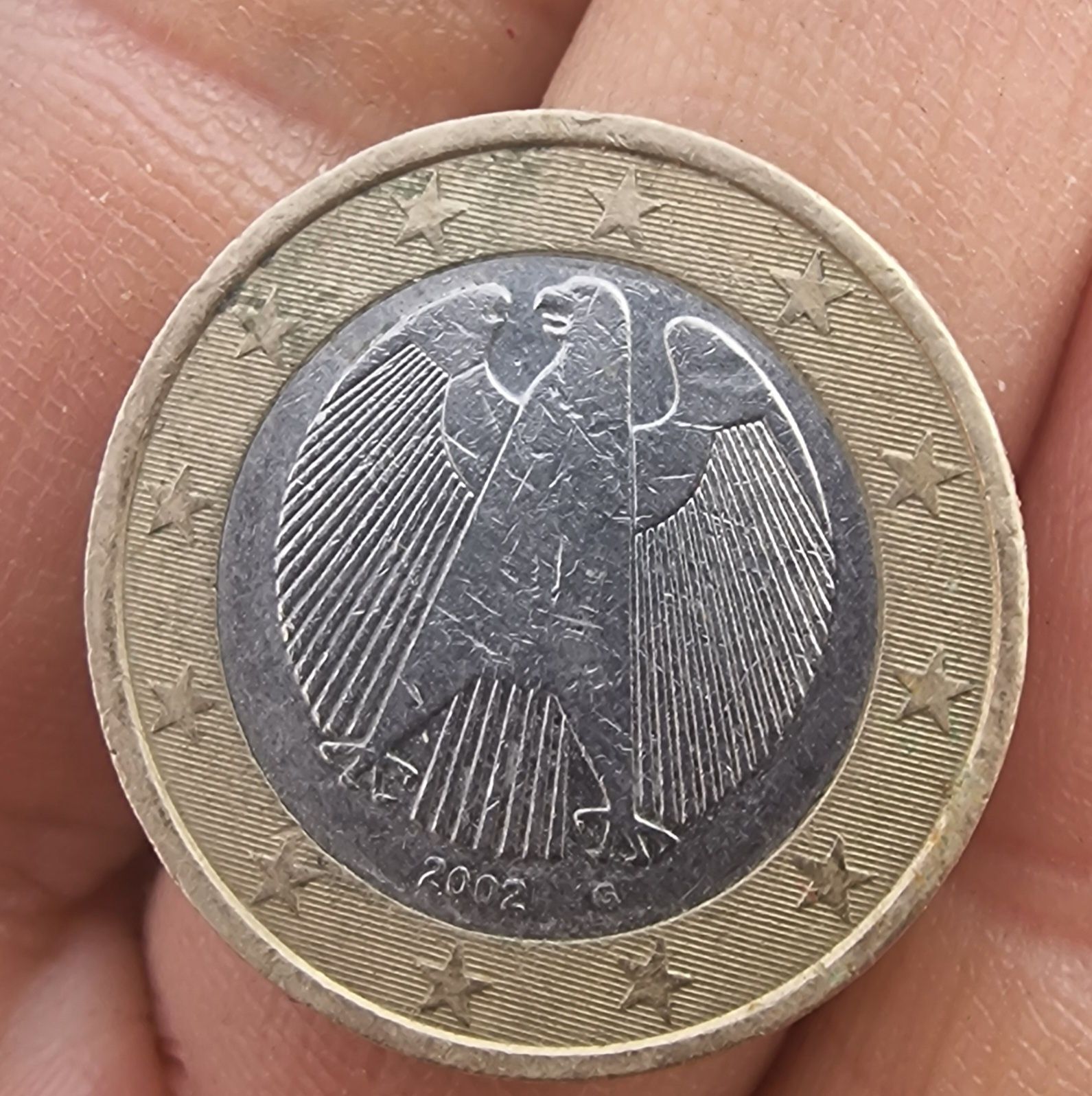 1 евро 2002 Германия