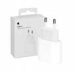 Зарядно с кабел за Apple, iPhone, USB-C, Lightning, 20W, 1m