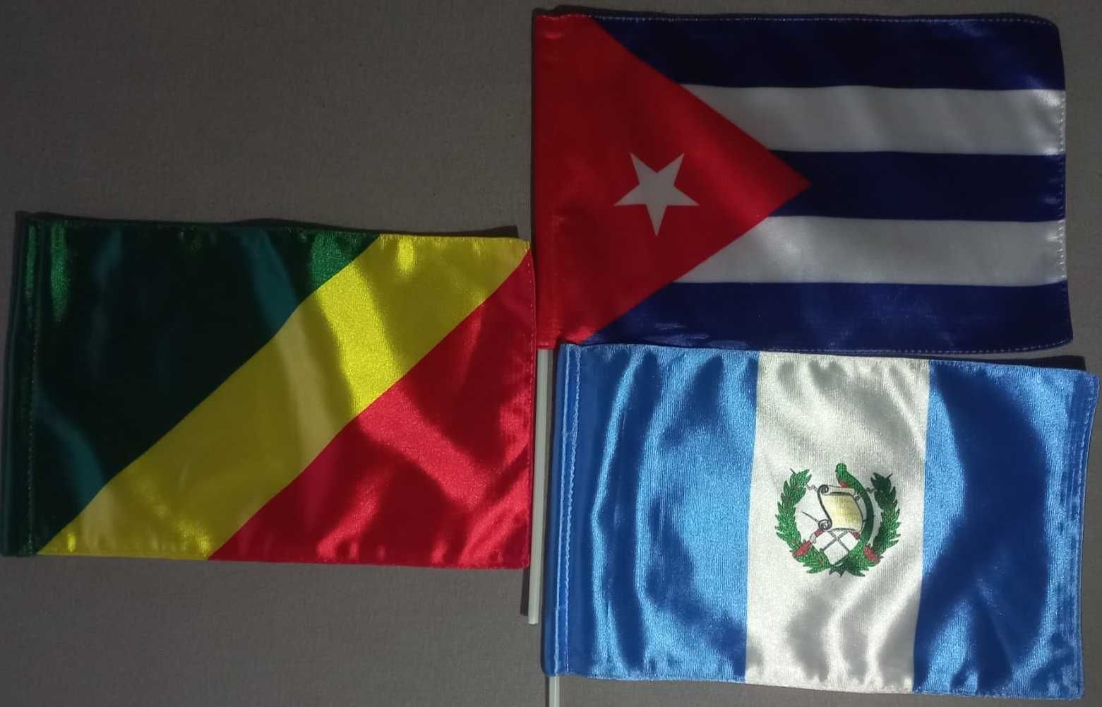 Drapelurile/steagurile tarilor Congo, Cuba, Guatemala flags noi!