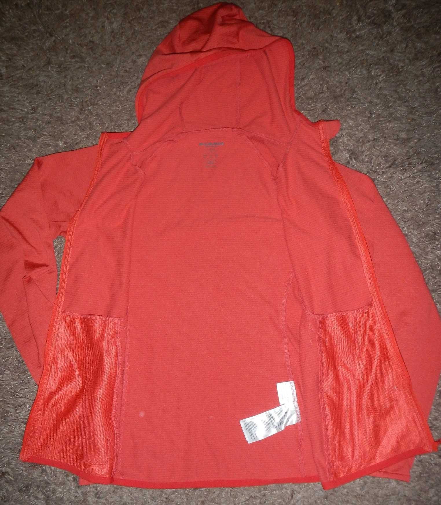 Fleece Mammut Nair ML Hooded. Marimea S-Women.