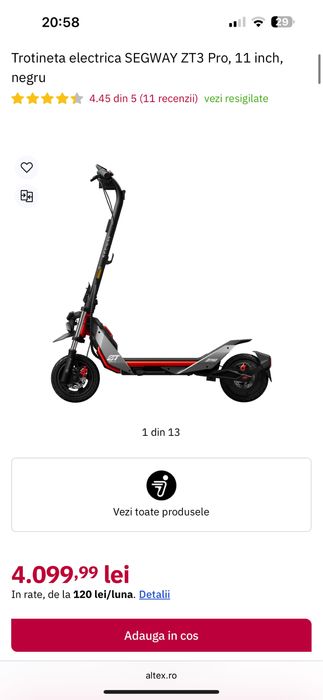 Segway zt3 pro 11 inch
