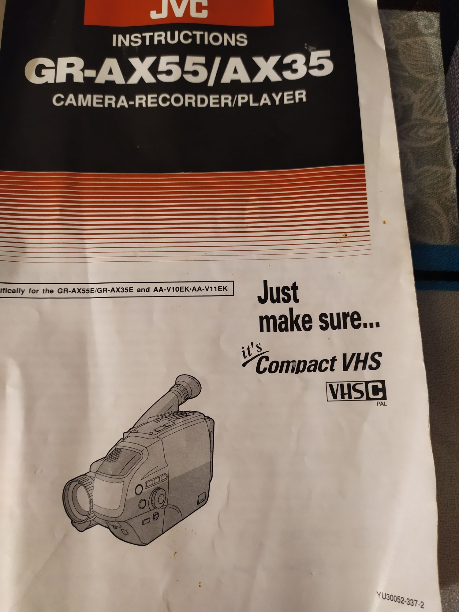 JVC camera-recorder/player GR-AX55/AX35