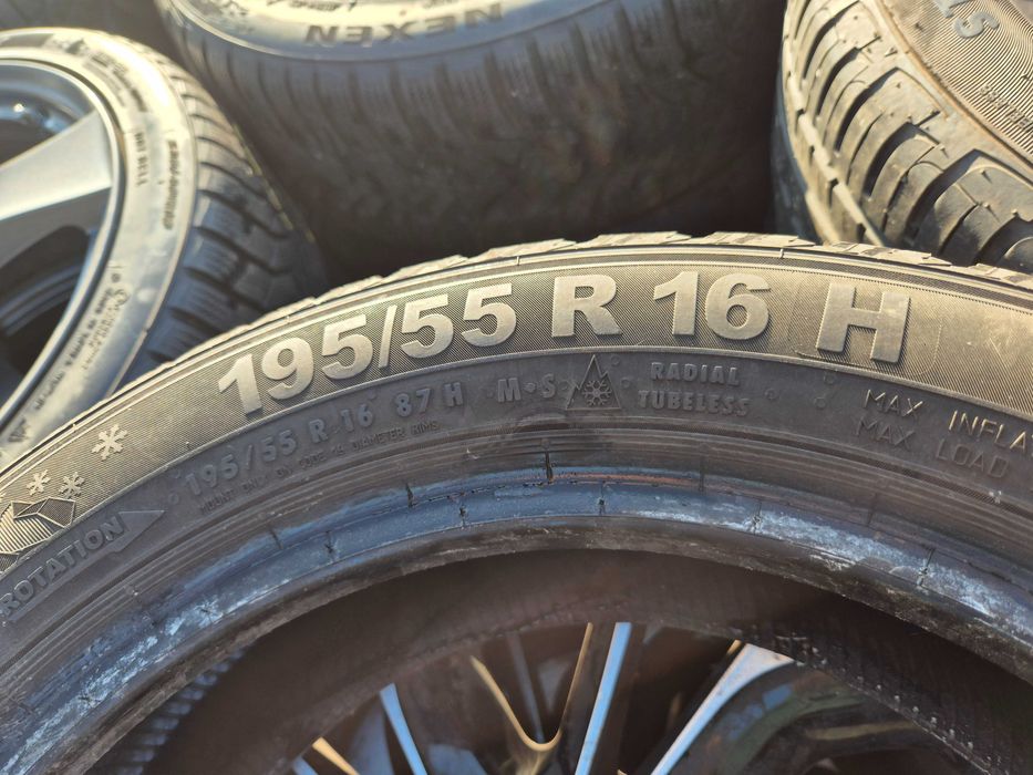 Anvelope de IARNA - 195/55/16 - SEMPERIT - CA UNELE NOI DOT 2021