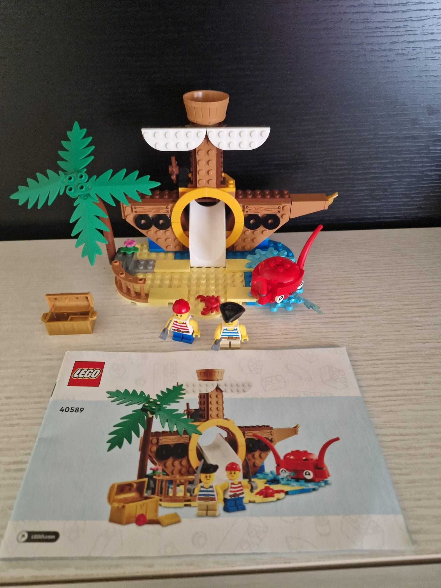 Set lego Distractie pe corabia piratilor cod 40589