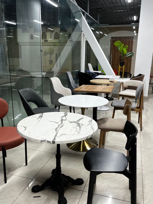 Столы для кафе, стулья для ресторанов, ножки для стола в НАЛИЧИИ