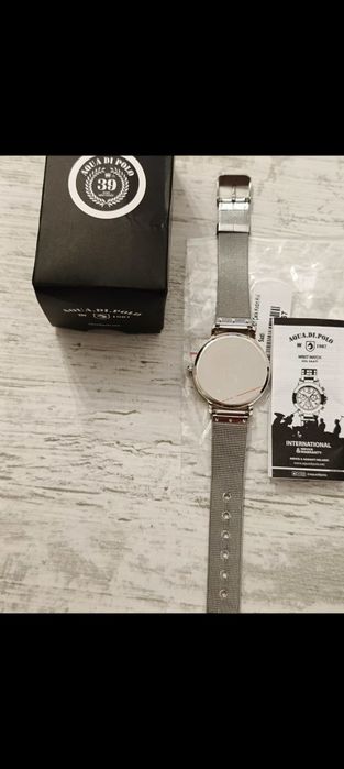 Ceas quartz femei/fete/unisex Polo Club cu brățara inox-nou,cutie