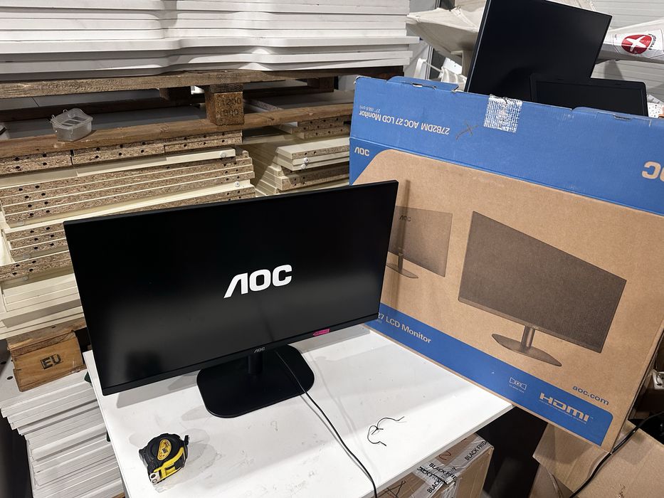 Монитор AOC 27B2DM – 27” Full HD, HDMI / VGA (2 броя налични)