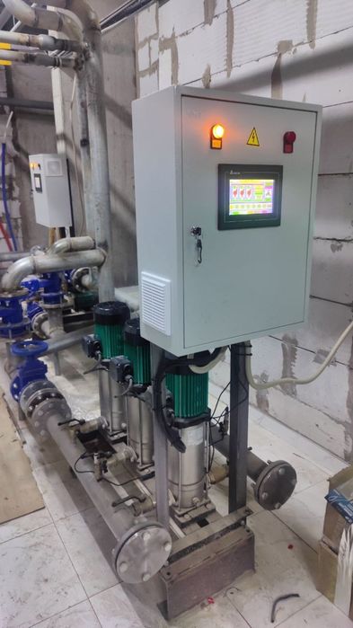 Насосная станция с частотным регулированием