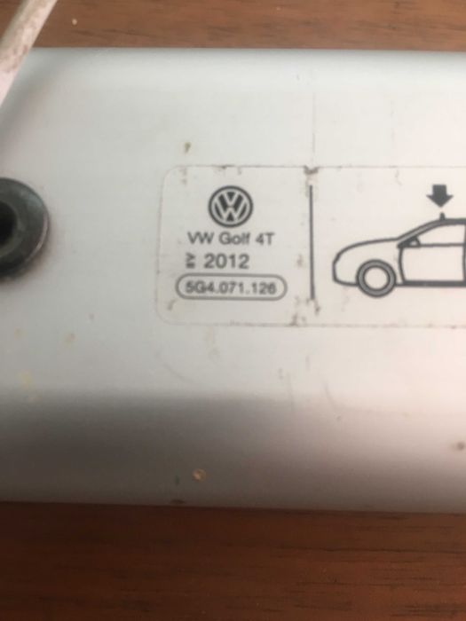 Original VW Golf 7 (5G) (4 вр.) напречни греди 5G4071126