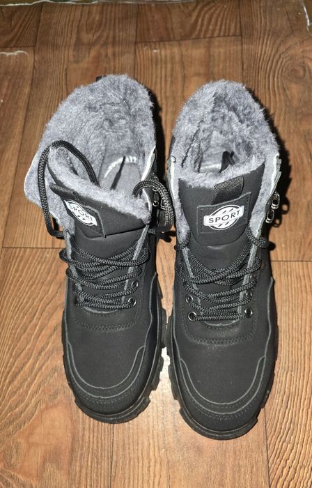 Зимная обувь с мехом