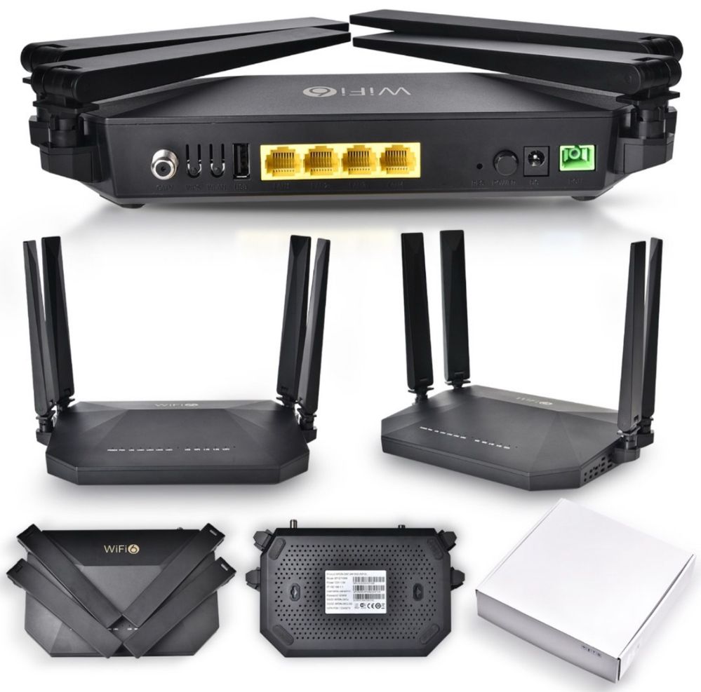 Xpon, Gpon, Epon модем WiFi 6
