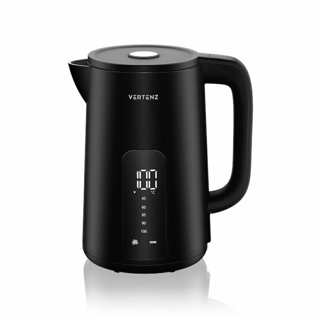 Fierbator electric cu ecran digital, conexiune wifi 1,7 litri