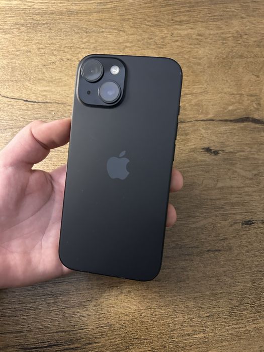 iPhone 15 Black 256GB Перфектен